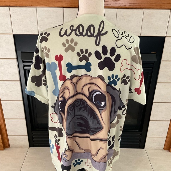 “Bad to the Bone” Short Sleeve Tee, Unisex, Sz XL - Picture 4 of 6